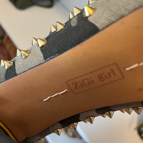 Bad bitch Alert! Army fatigue super high heeled boots - Picture 5 of 6